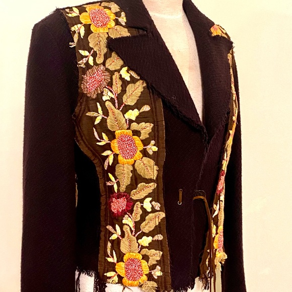 Trelise Cooper 100% Wool Jacket size 14 - Picture 3 of 16